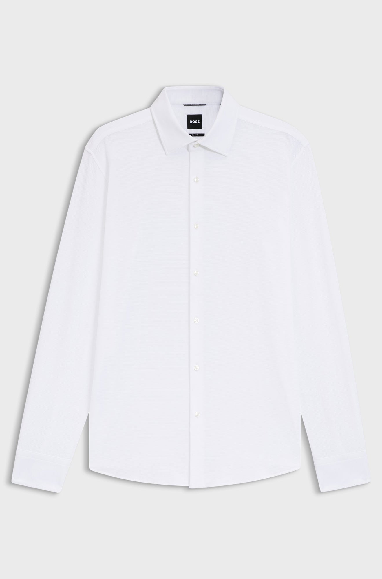 Chemise habillée pour homme par HUGO BOSS | 50555767 Blanc | Boutique Vvög, vêtements mode pour homme et homme