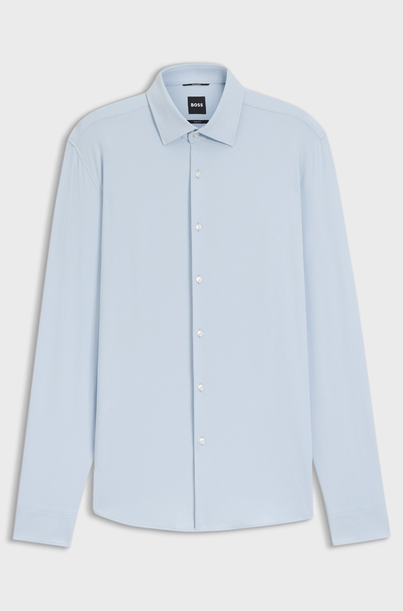 Chemise habillée pour homme par HUGO BOSS | 50555767 Bleu Pastel Clair | Boutique Vvög, vêtements mode pour homme et homme