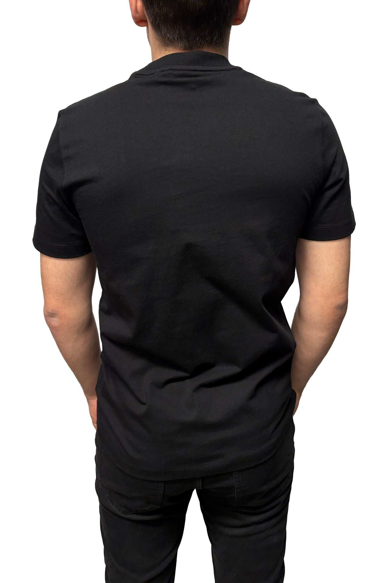 T-Shirt pour homme par HUGO BOSS | 50555799 Noir | Boutique Vvög, vêtements mode pour homme et femme