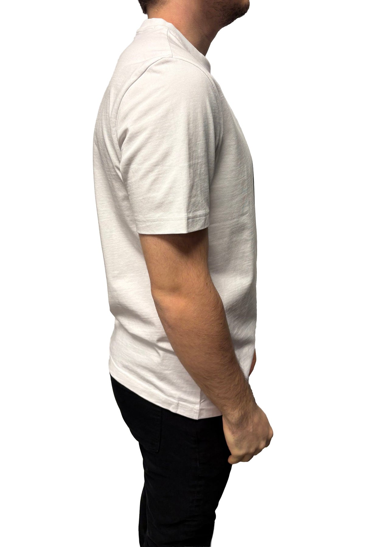 T-Shirt pour homme par HUGO BOSS | 50556009 Blanc | Boutique Vvög, vêtements mode pour homme et femme