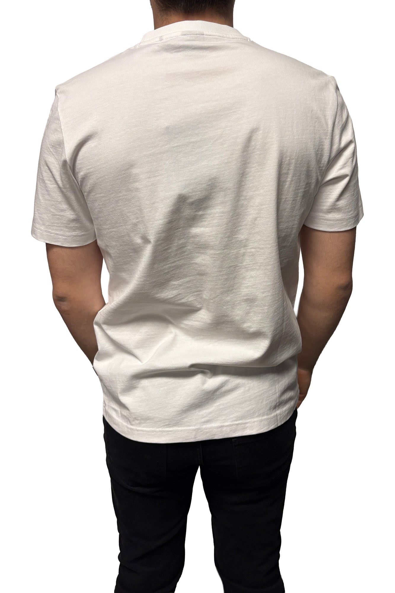 T-Shirt pour homme par HUGO BOSS | 50556009 Blanc | Boutique Vvög, vêtements mode pour homme et femme