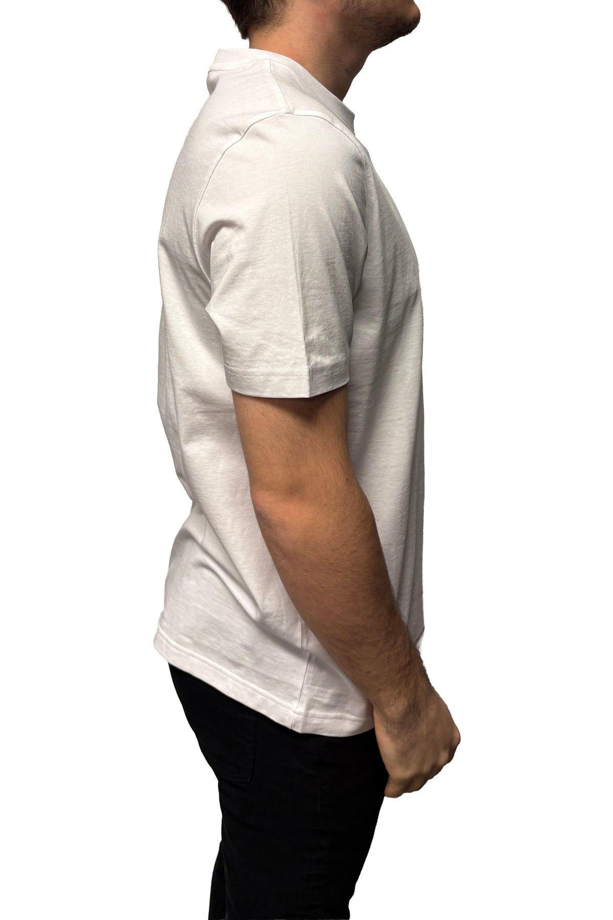 T-Shirt pour homme par HUGO BOSS | 50556023 Blanc | Boutique Vvög, vêtements mode pour homme et femme