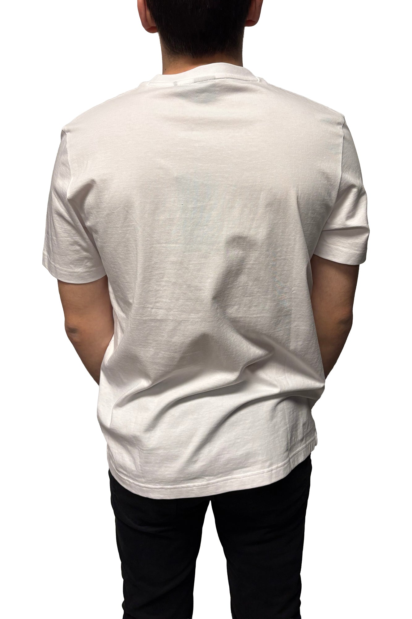 T-Shirt pour homme par HUGO BOSS | 50556023 Blanc | Boutique Vvög, vêtements mode pour homme et femme