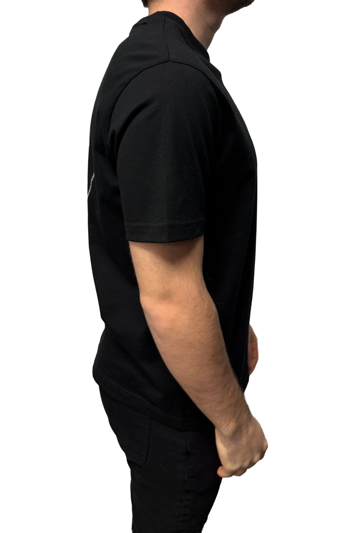 T-Shirt pour homme par HUGO BOSS | 50556033 Noir | Boutique Vvög, vêtements mode pour homme et femme