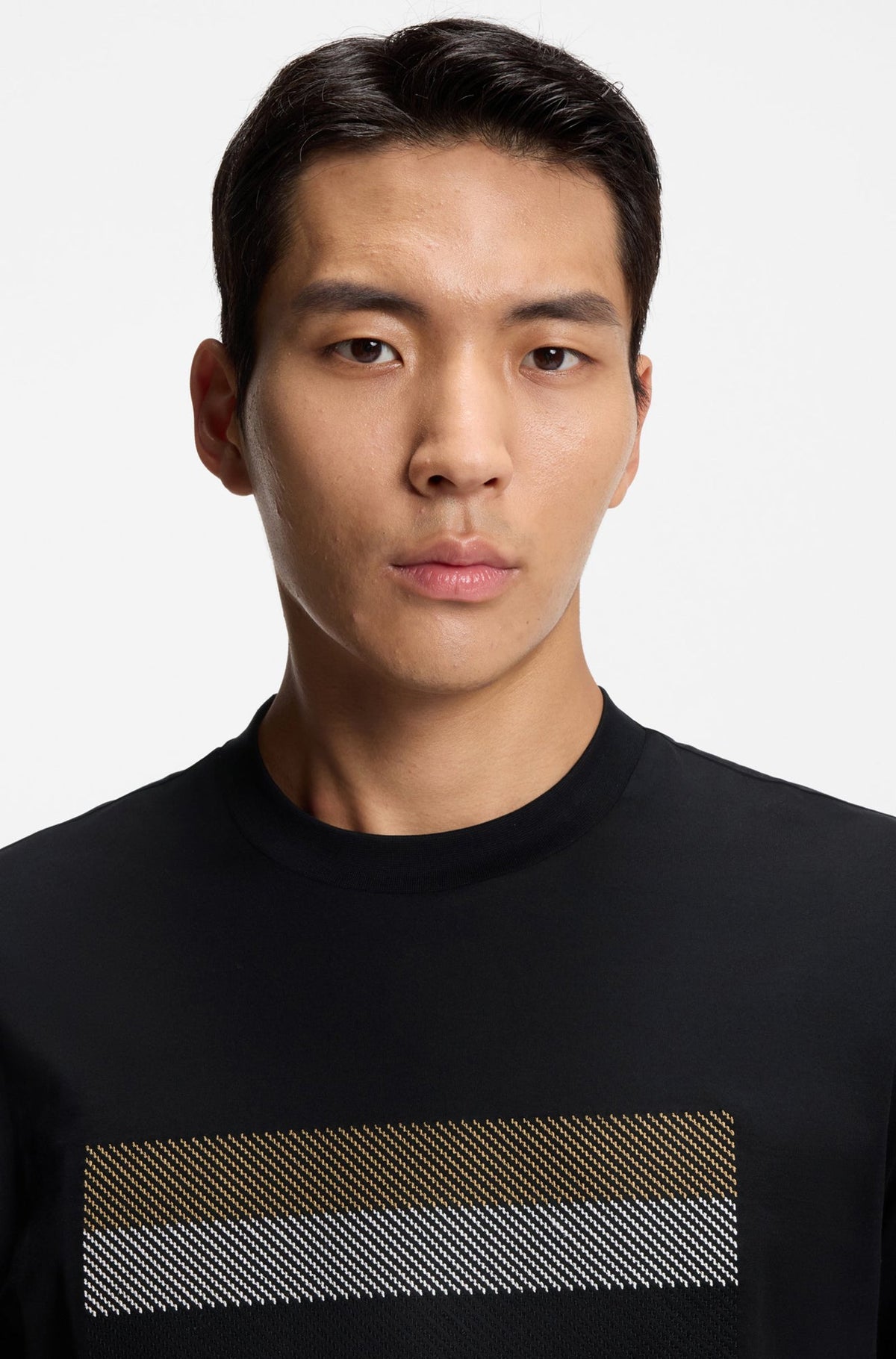 T-Shirt sport pour homme par HUGO BOSS | 50556354 Noir | Boutique Vvög, vêtements mode pour homme et homme