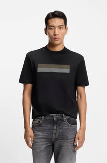 T-Shirt sport pour homme par HUGO BOSS | 50556354 Noir | Boutique Vvög, vêtements mode pour homme et homme
