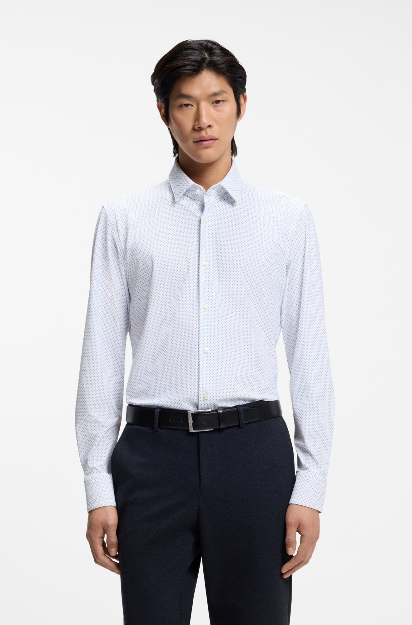 Chemise habillée pour homme par HUGO BOSS | 50556692 Blanc | Boutique Vvög, vêtements mode pour homme et homme