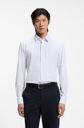 Chemise habillée pour homme par HUGO BOSS | 50556692 Blanc | Boutique Vvög, vêtements mode pour homme et homme