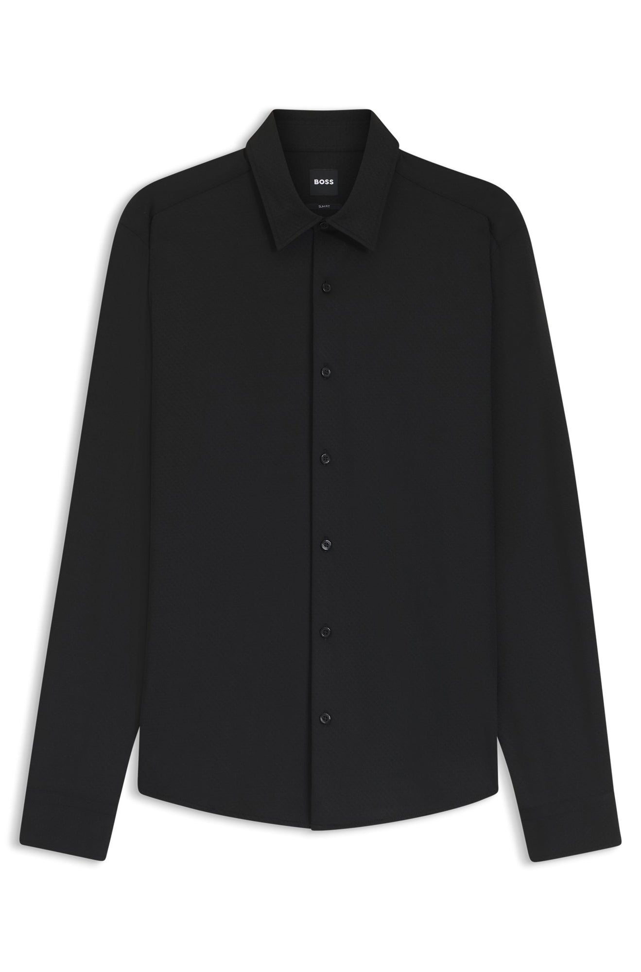 Chemise habillée pour homme par HUGO BOSS | 50556796 Noir | Boutique Vvög, vêtements mode pour homme et homme