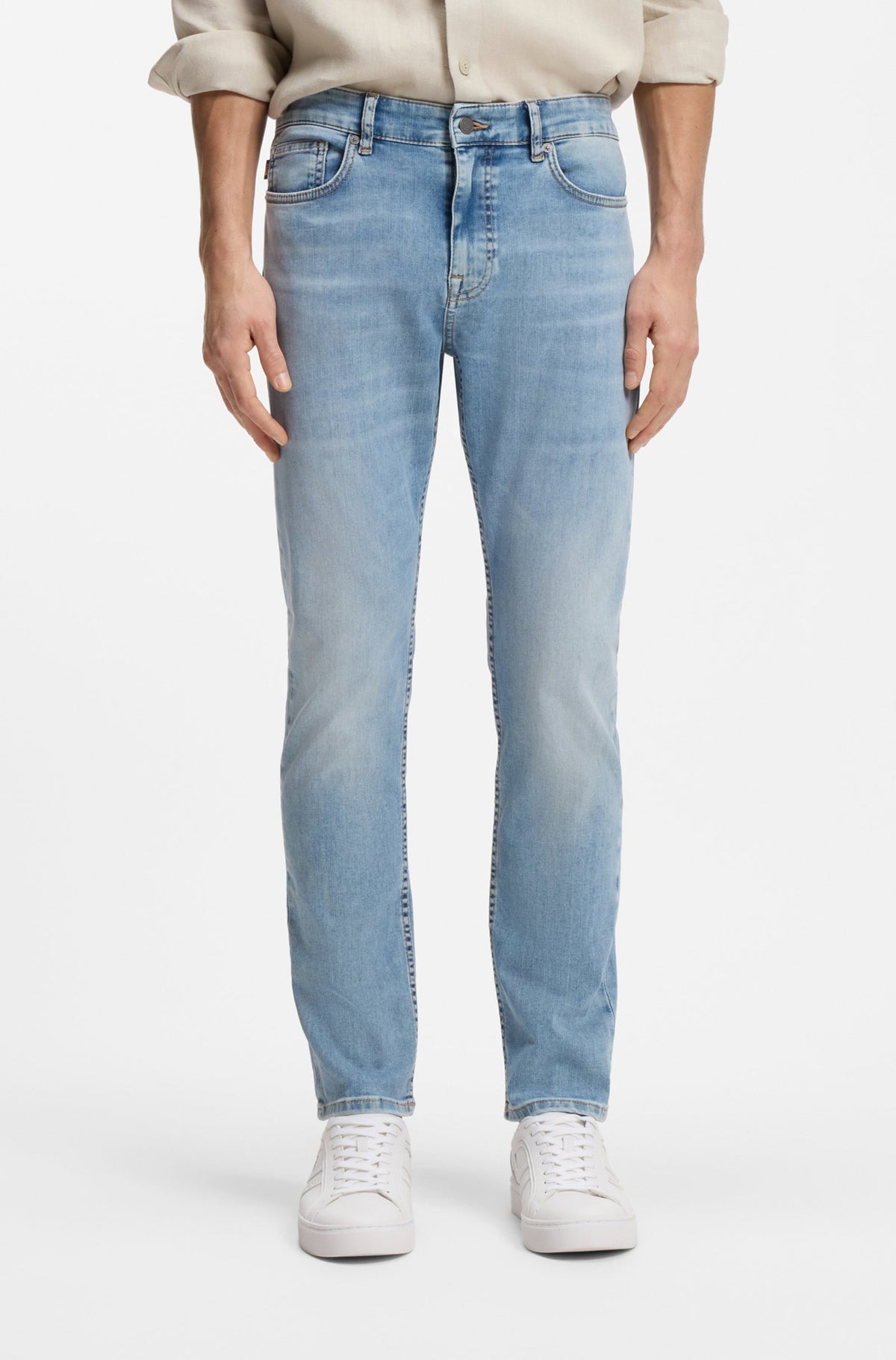 Jeans pour homme par HUGO BOSS | 50556874 Turquoise | Boutique Vvög, vêtements mode pour homme et femme