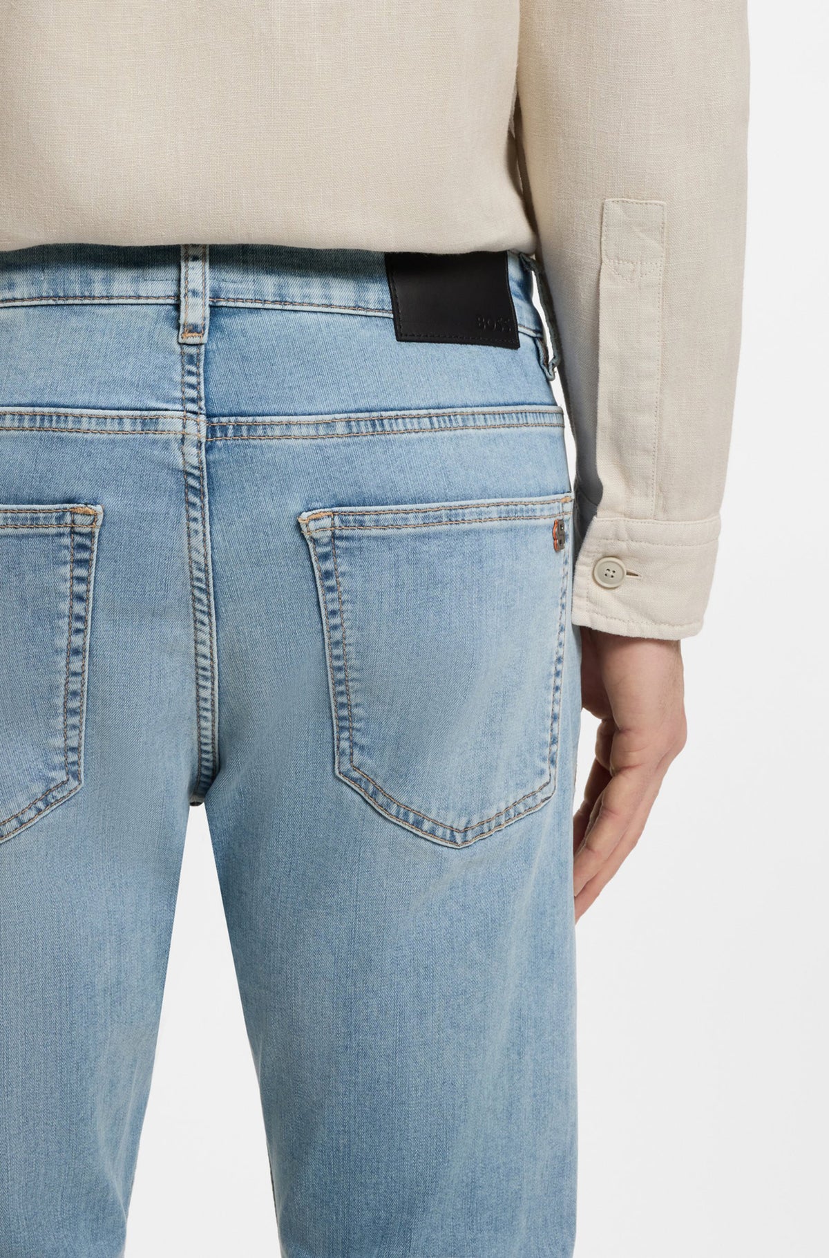 Jeans pour homme par HUGO BOSS | 50556874 Turquoise | Boutique Vvög, vêtements mode pour homme et femme