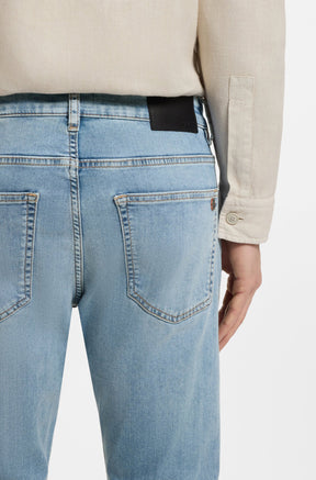 Jeans pour homme par HUGO BOSS | 50556874 Turquoise | Boutique Vvög, vêtements mode pour homme et femme