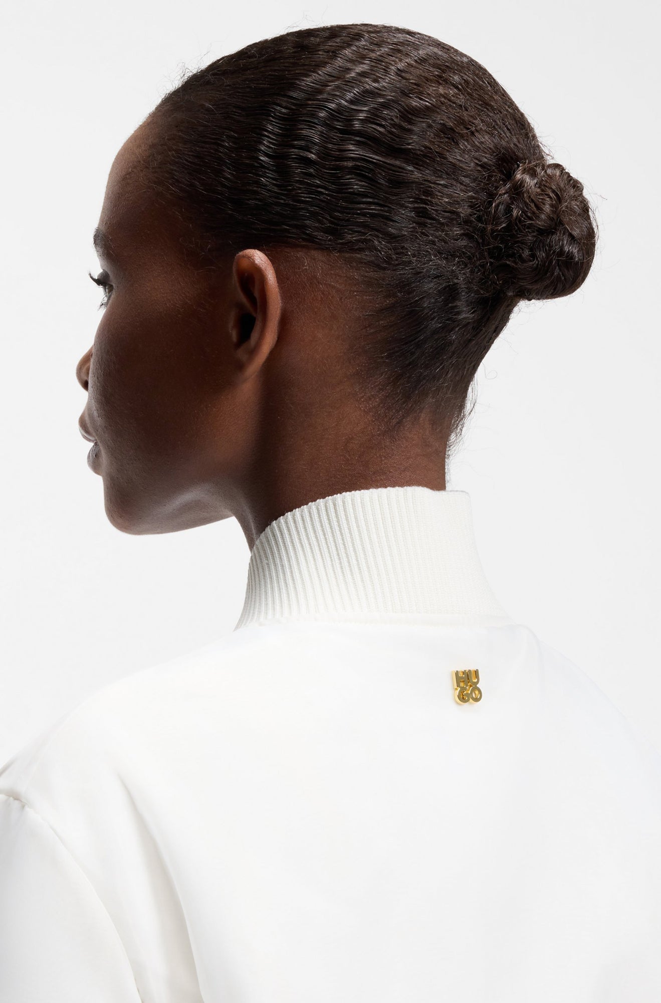 Coupe-vent mi-saison pour femme par HUGO BOSS | 50557107 Blanc ouvert | Boutique Vvög, vêtements mode pour homme et femme