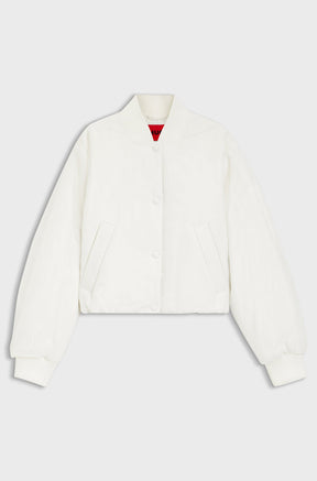 Coupe-vent mi-saison pour femme par HUGO BOSS | 50557107 Blanc ouvert | Boutique Vvög, vêtements mode pour homme et femme