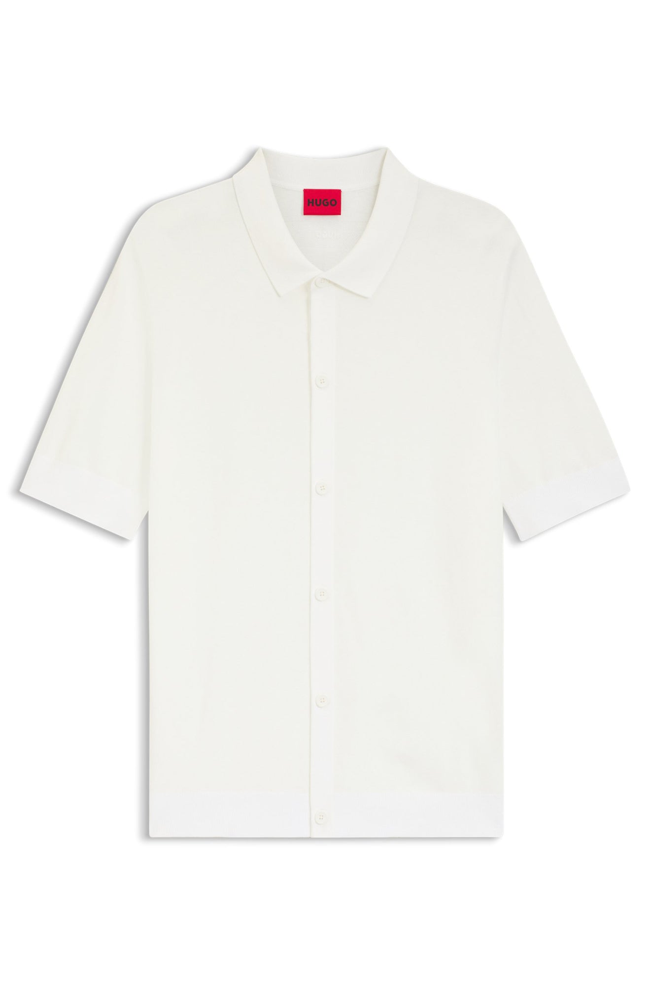 Chemise boutonné pour homme par HUGO BOSS | 50557380 Naturel | Boutique Vvög, vêtements mode pour homme et femme
