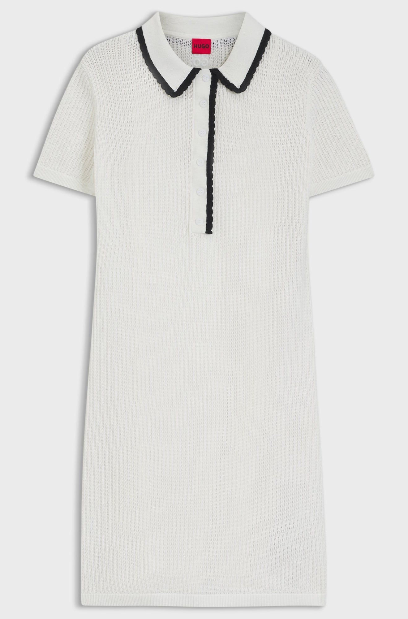 Robe pour femme par HUGO BOSS | 50557776 Blanc ouvert | Boutique Vvög, vêtements mode pour homme et femme