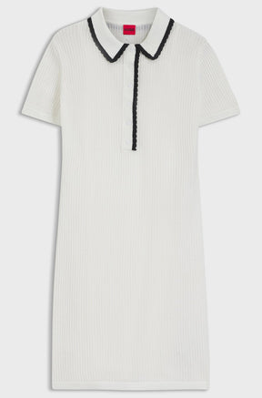 Robe pour femme par HUGO BOSS | 50557776 Blanc ouvert | Boutique Vvög, vêtements mode pour homme et femme