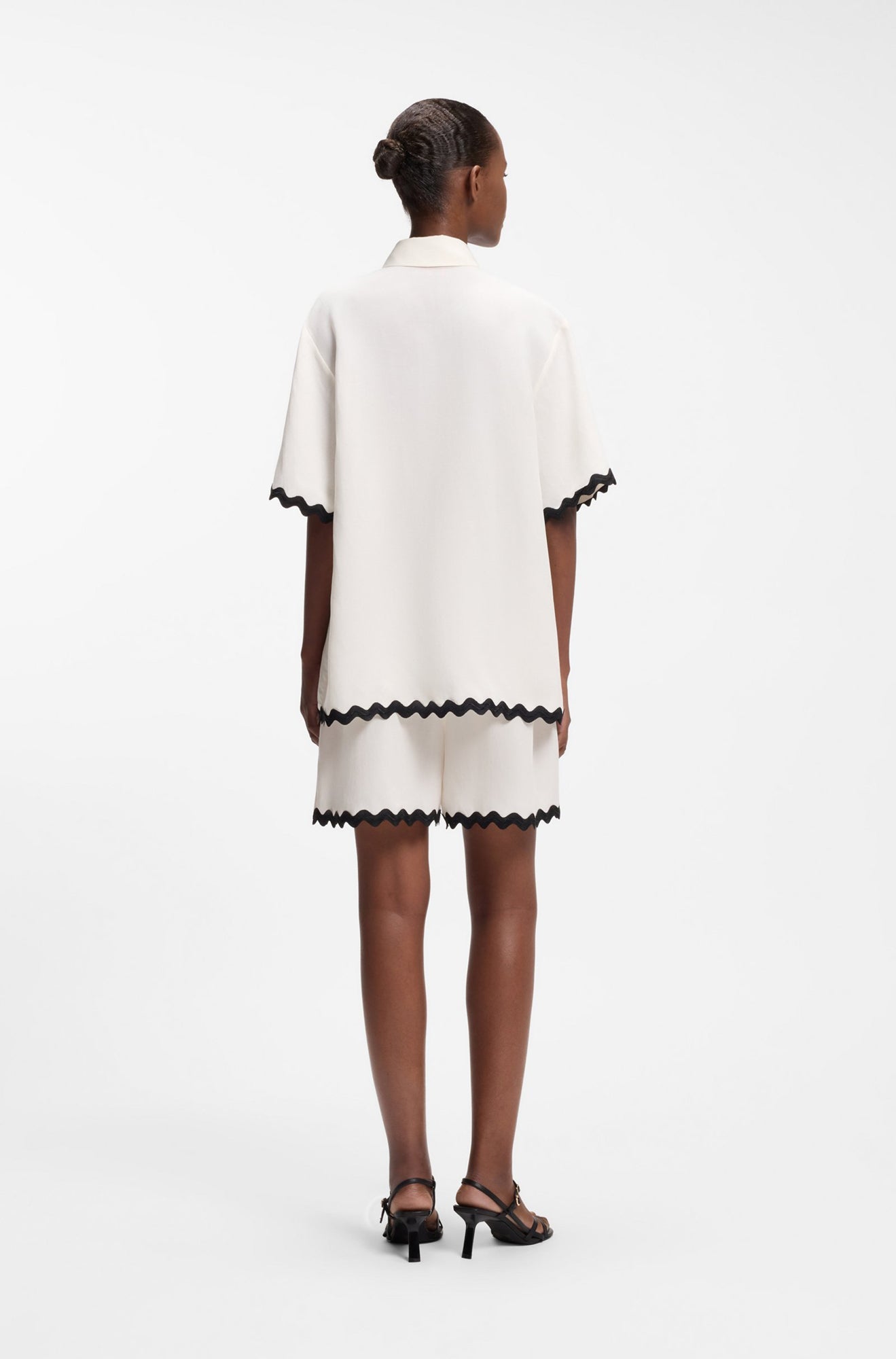 Blouse pour femme par HUGO BOSS | 50558175 Blanc ouvert | Boutique Vvög, vêtements mode pour homme et femme