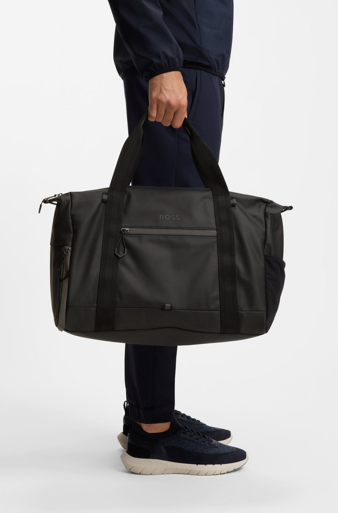 Sac fourre-tout pour homme par HUGO BOSS | 50558357 Noir | Boutique Vvög, vêtements mode pour homme et femme