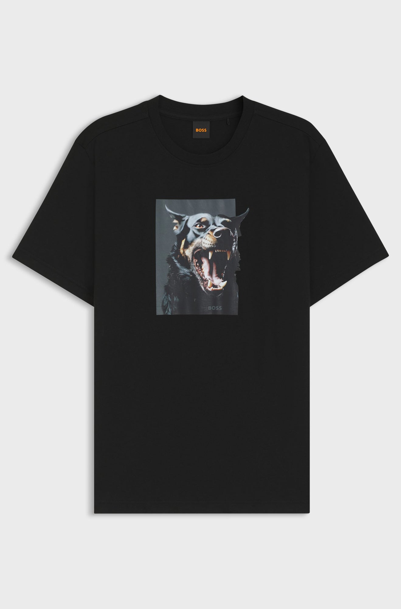 T-Shirt pour homme par HUGO BOSS | 50558965 Noir | Boutique Vvög, vêtements mode pour homme et femme