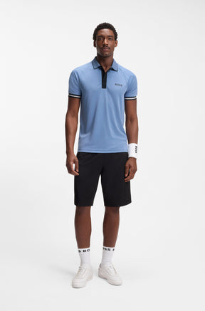 Polo sport pour homme par HUGO BOSS | 50559214 Bleu Pastel Clair | Boutique Vvög, vêtements mode pour homme et femme