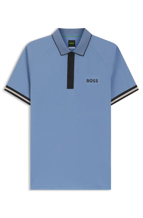 Polo sport pour homme par HUGO BOSS | 50559214 Bleu Pastel Clair | Boutique Vvög, vêtements mode pour homme et femme