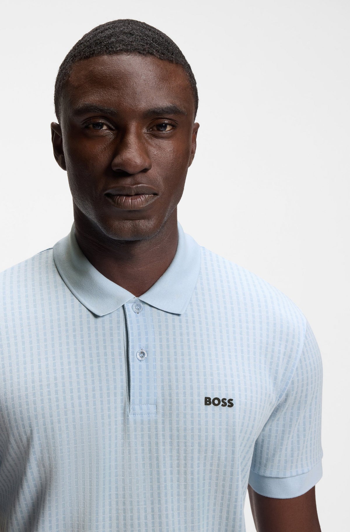 Polo sport pour homme par HUGO BOSS | 50559355 Bleu Ouvert | Boutique Vvög, vêtements mode pour homme et femme