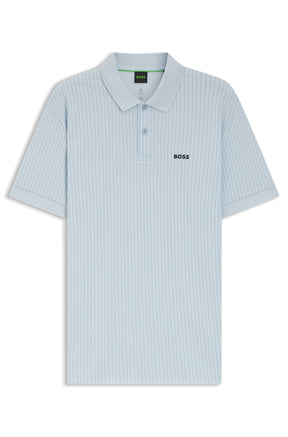 Polo sport pour homme par HUGO BOSS | 50559355 Bleu Ouvert | Boutique Vvög, vêtements mode pour homme et femme