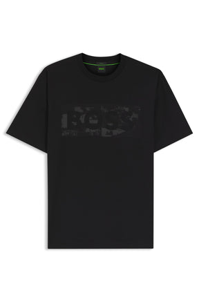T-Shirt pour homme par HUGO BOSS | 50559363 Noir | Boutique Vvög, vêtements mode pour homme et femme