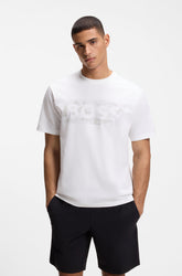 T-Shirt pour homme par HUGO BOSS | 50559363 Blanc | Boutique Vvög, vêtements mode pour homme et femme