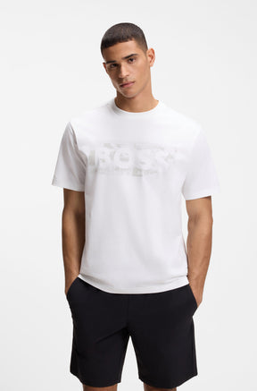 T-Shirt pour homme par HUGO BOSS | 50559363 Blanc | Boutique Vvög, vêtements mode pour homme et femme