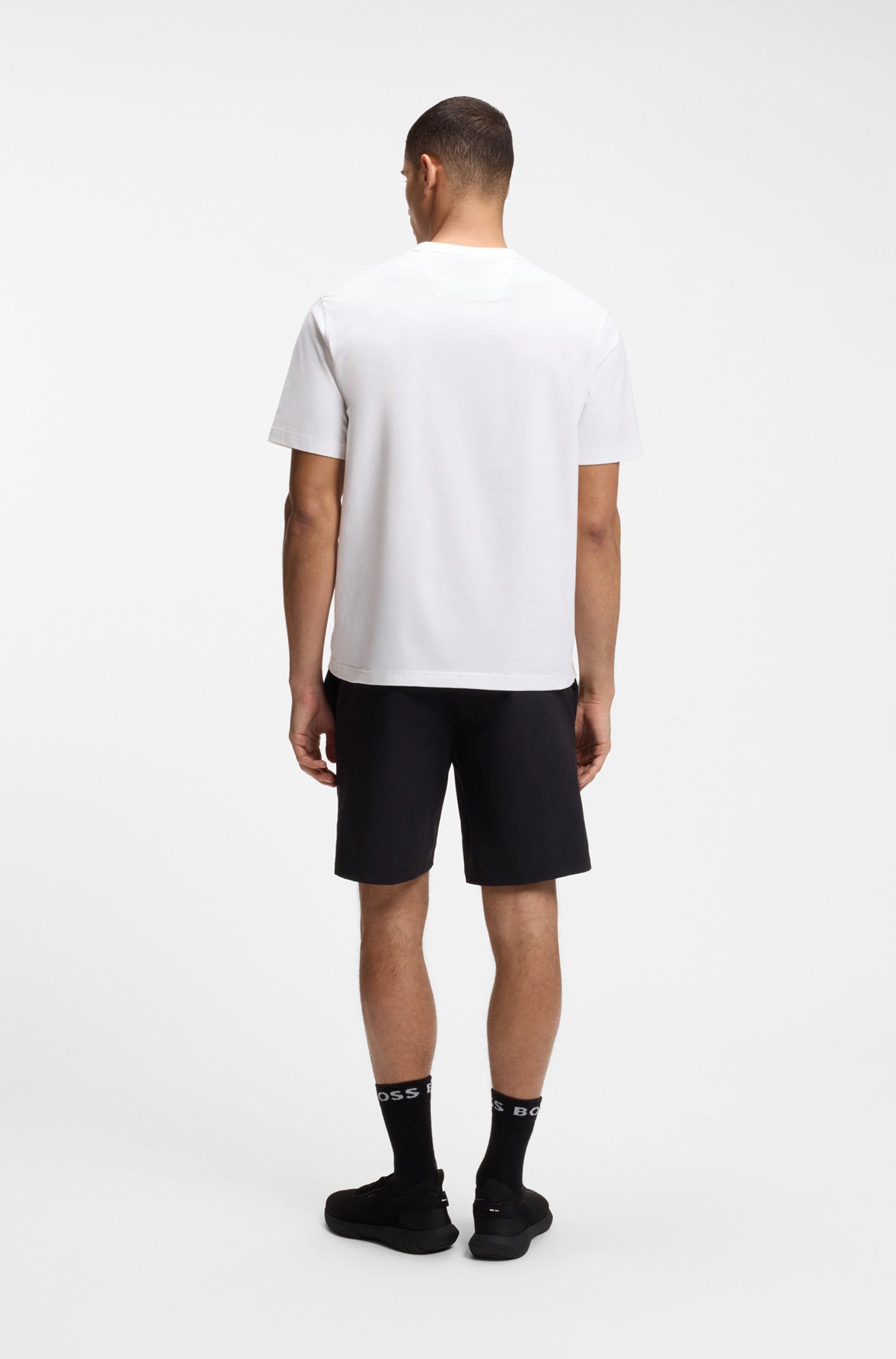 T-Shirt pour homme par HUGO BOSS | 50559363 Blanc | Boutique Vvög, vêtements mode pour homme et femme