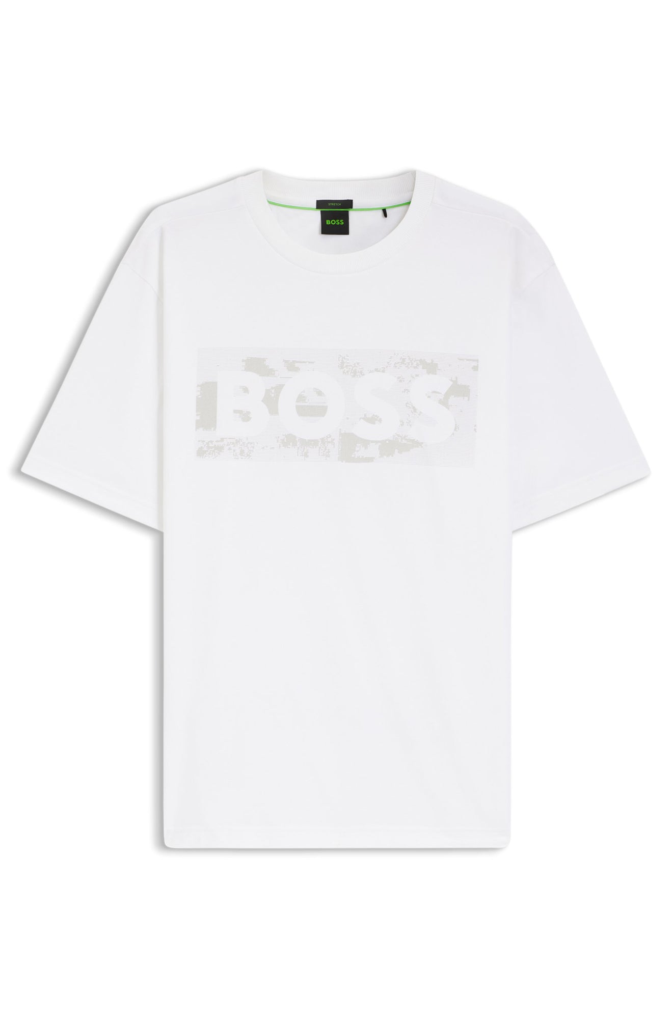 T-Shirt pour homme par HUGO BOSS | 50559363 Blanc | Boutique Vvög, vêtements mode pour homme et femme