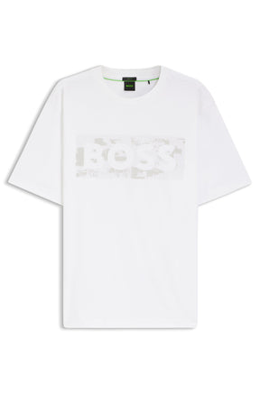 T-Shirt pour homme par HUGO BOSS | 50559363 Blanc | Boutique Vvög, vêtements mode pour homme et femme