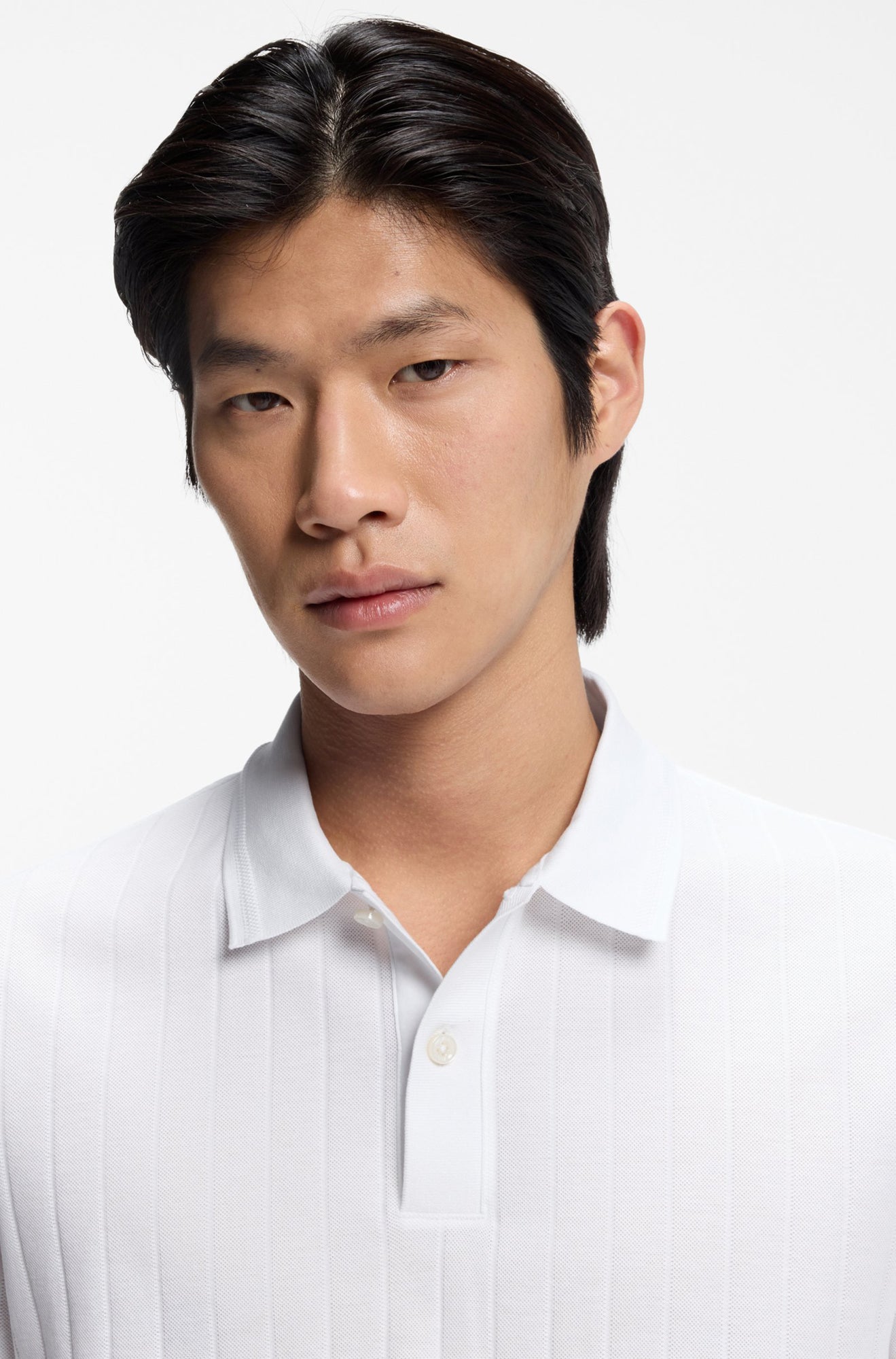 Polo sport pour homme par HUGO BOSS | 50559609 Blanc | Boutique Vvög, vêtements mode pour homme et femme