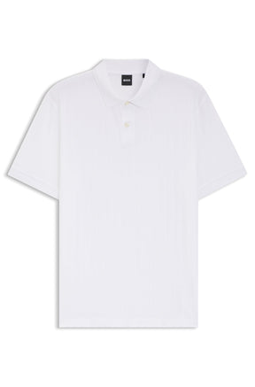 Polo sport pour homme par HUGO BOSS | 50559609 Blanc | Boutique Vvög, vêtements mode pour homme et femme
