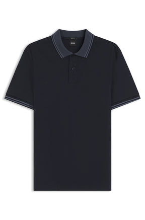 Polo sport pour homme par HUGO BOSS | 50559654 Bleu Foncé | Boutique Vvög, vêtements mode pour homme et femme