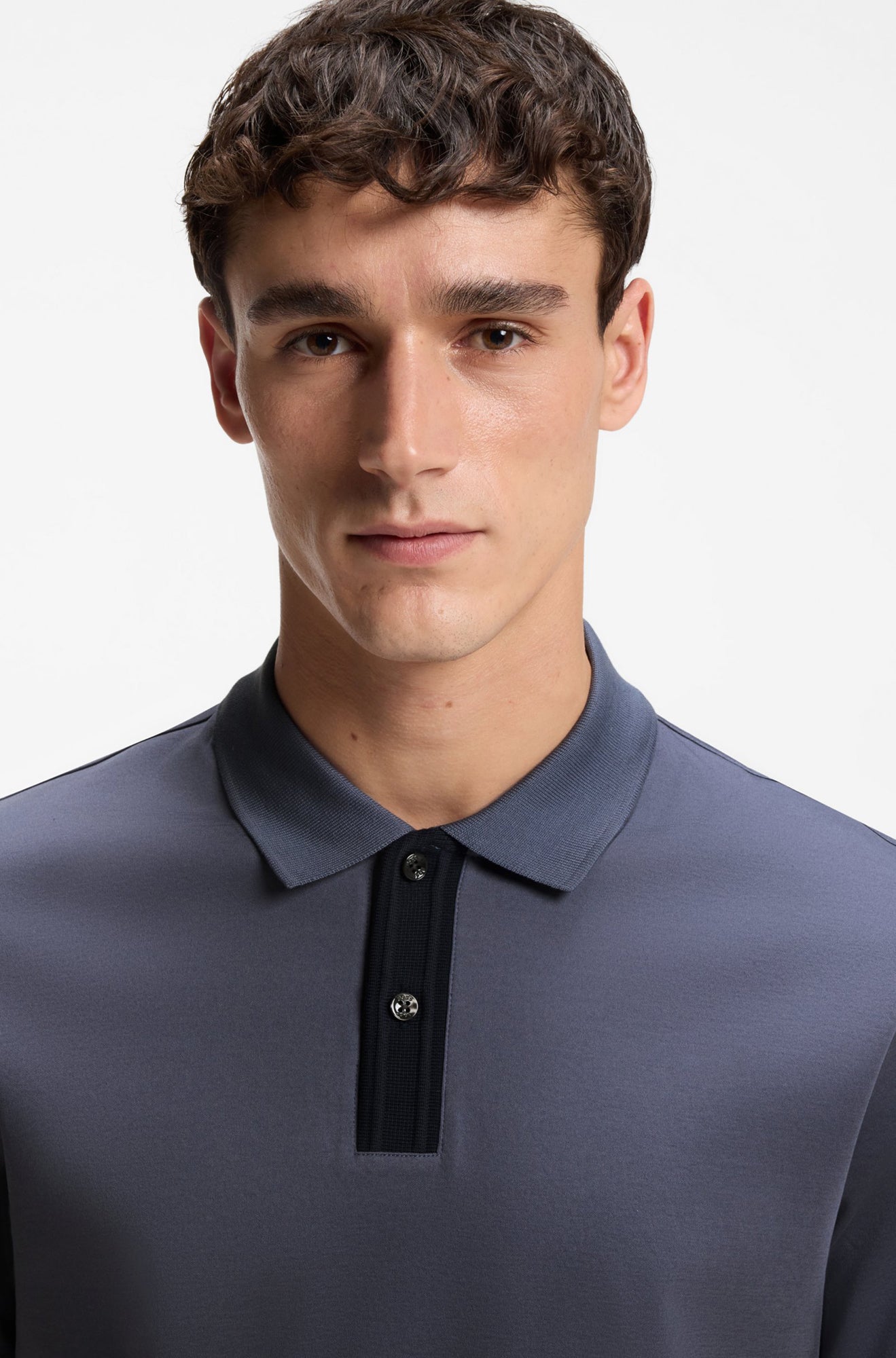 Polo sport pour homme par HUGO BOSS | 50559668 Bleu Ouvert | Boutique Vvög, vêtements mode pour homme et femme