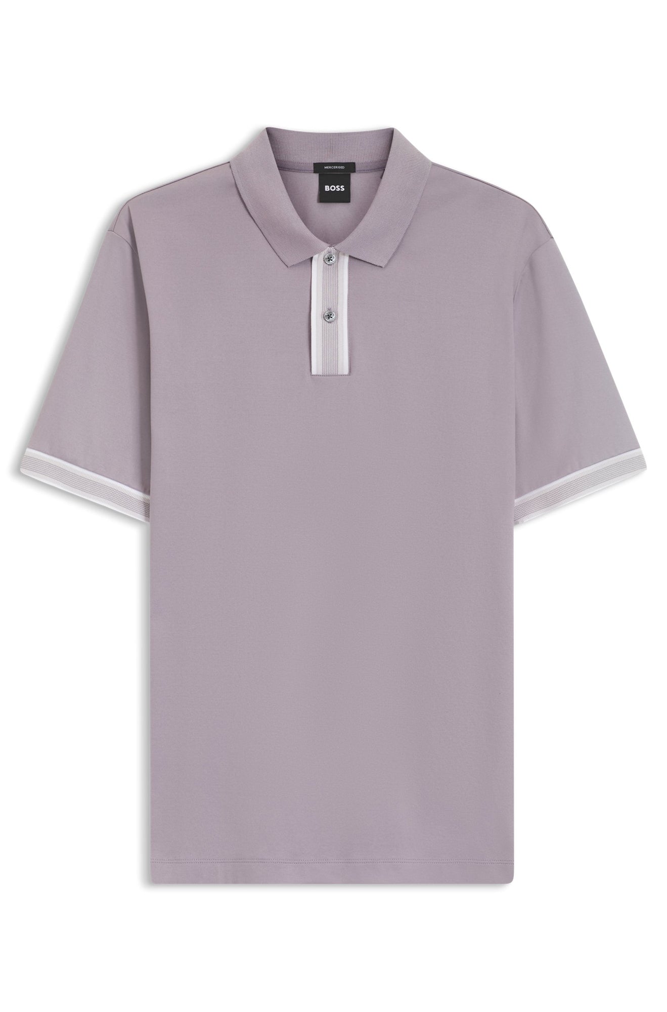 Polo sport pour homme par HUGO BOSS | 50559668 Violet Clair | Boutique Vvög, vêtements mode pour homme et femme
