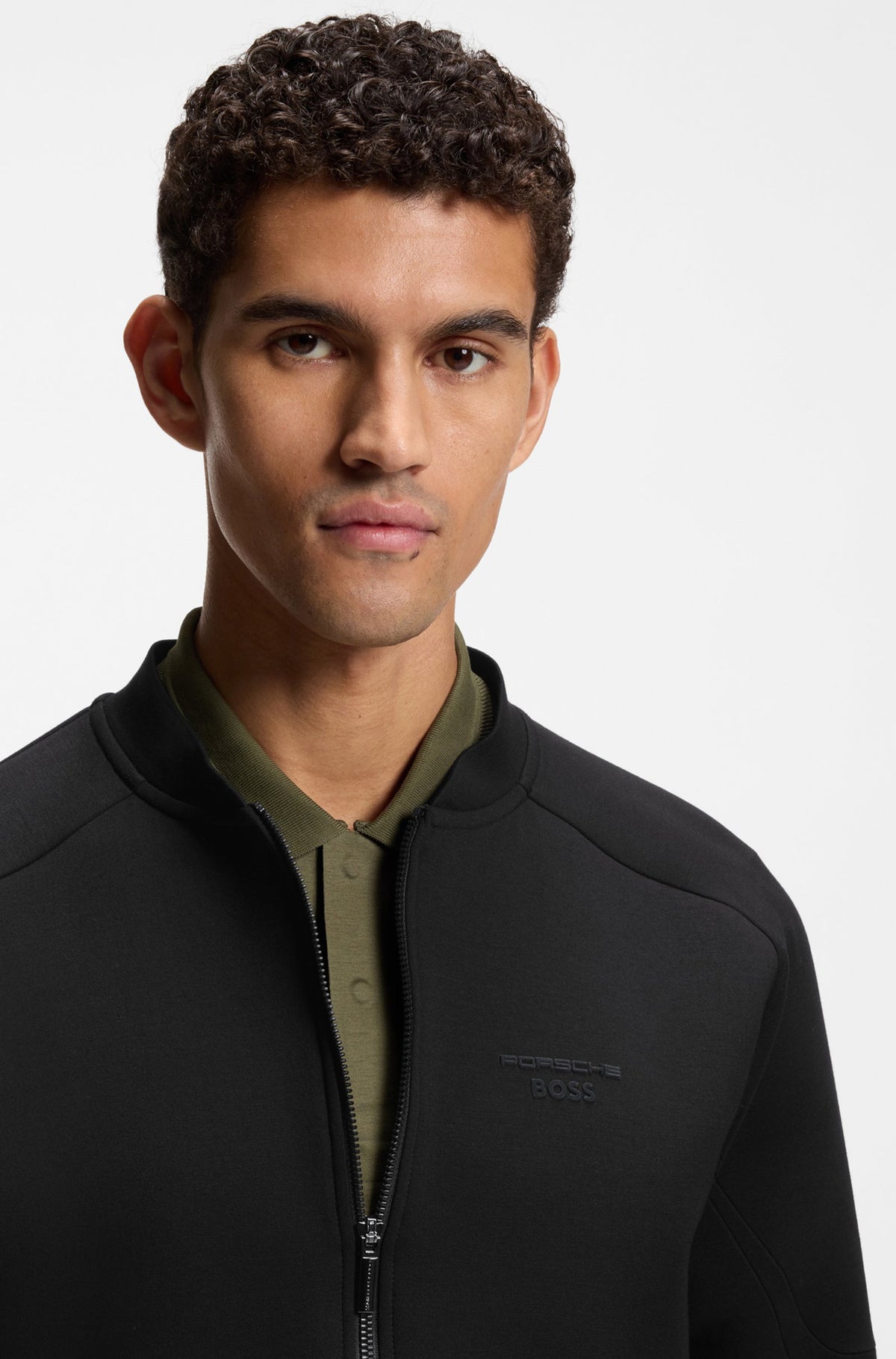Veste Porsche pour homme par HUGO BOSS | 50559789 Noir | Boutique Vvög, vêtements mode pour homme et femme