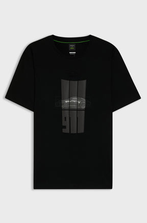 T-Shirt pour homme par HUGO BOSS | 50559811 Noir | Boutique Vvög, vêtements mode pour homme et femme