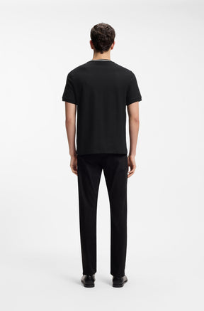 T-Shirt pour homme par HUGO BOSS | 50559847 Noir | Boutique Vvög, vêtements mode pour homme et femme
