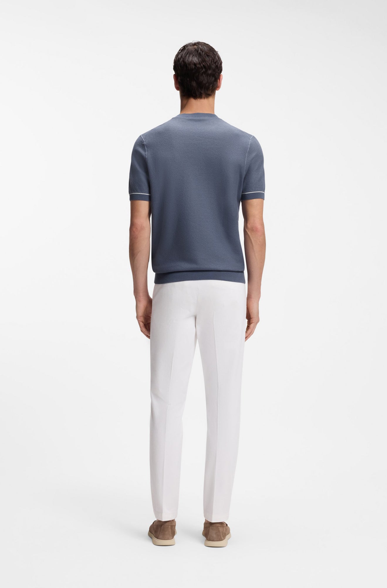 T-Shirt pour homme par HUGO BOSS | 50560482 Bleu Ouvert | Boutique Vvög, vêtements mode pour homme et femme