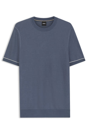 T-Shirt pour homme par HUGO BOSS | 50560482 Bleu Ouvert | Boutique Vvög, vêtements mode pour homme et femme