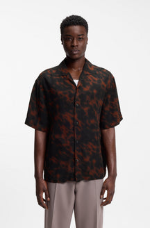 Chemise col ouvert pour homme par HUGO BOSS | 50560596 Mélange Ouvert | Boutique Vvög, vêtements mode pour homme et femme