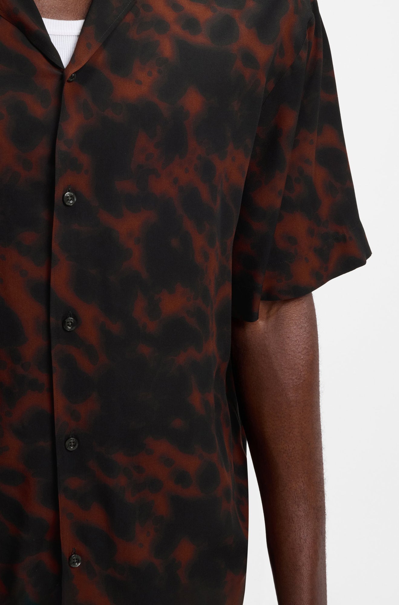 Chemise col ouvert pour homme par HUGO BOSS | 50560596 Mélange Ouvert | Boutique Vvög, vêtements mode pour homme et femme