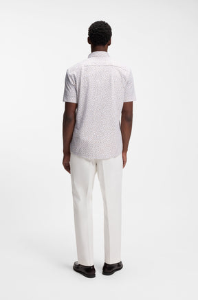 Chemise sport pour homme par HUGO BOSS | 50560692 Beige Ouvert | Boutique Vvög, vêtements mode pour homme et femme