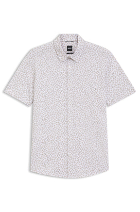 Chemise sport pour homme par HUGO BOSS | 50560692 Beige Ouvert | Boutique Vvög, vêtements mode pour homme et femme