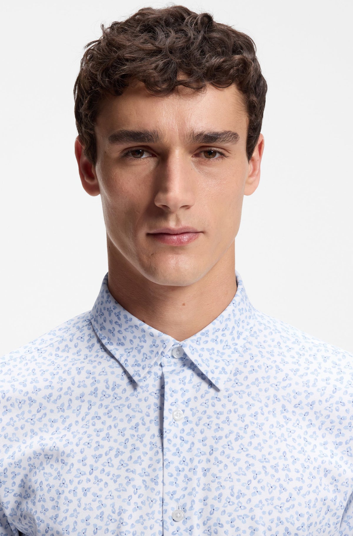 Chemise sport pour homme par HUGO BOSS | 50560692 Bleu Pastel Clair | Boutique Vvög, vêtements mode pour homme et femme
