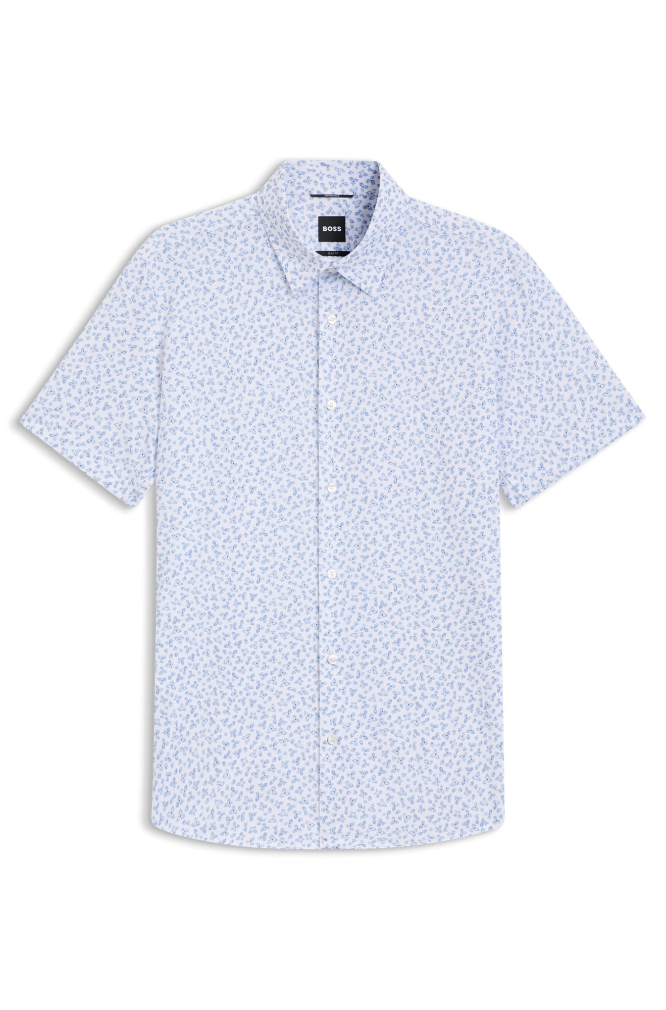 Chemise sport pour homme par HUGO BOSS | 50560692 Bleu Pastel Clair | Boutique Vvög, vêtements mode pour homme et femme